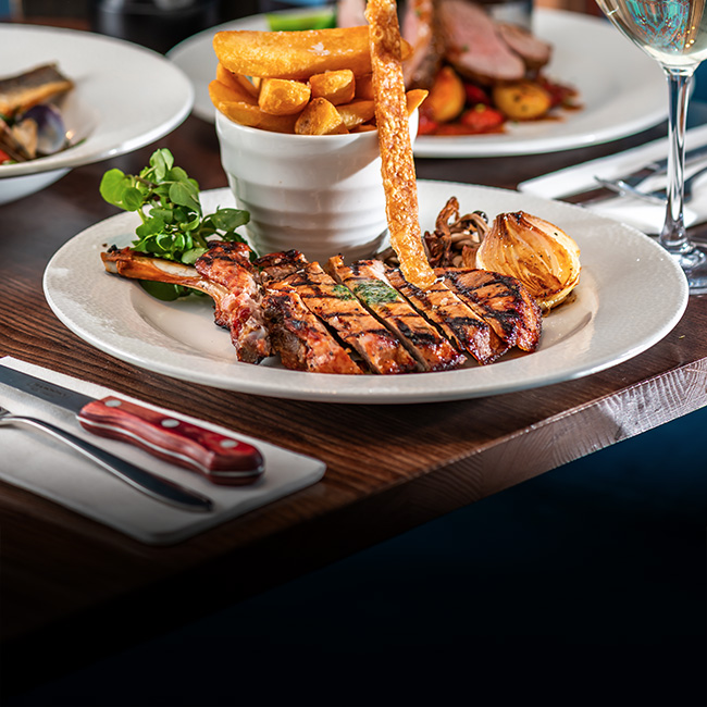 A La Carte menu at The Cock Inn