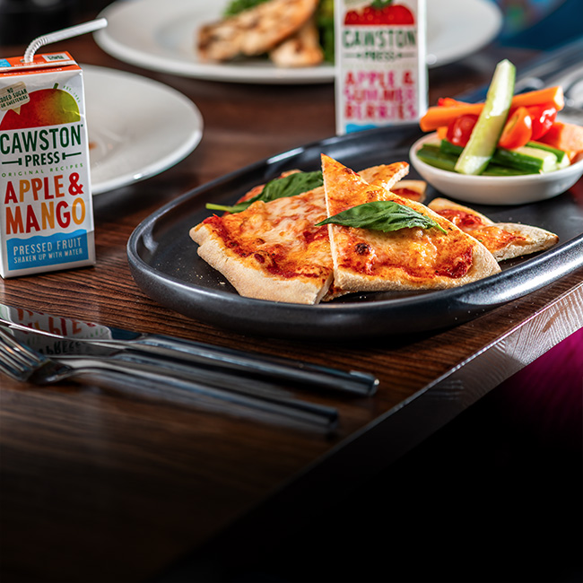 Children's menu at The Cock Inn