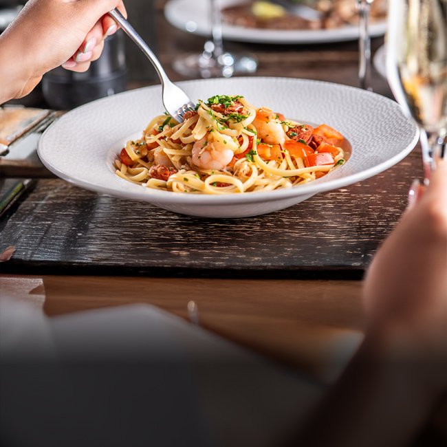 Dessert menu at The Cock Inn